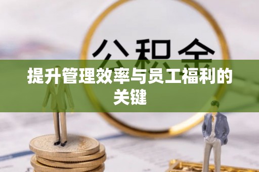 杜集提升管理效率与员工福利的关键